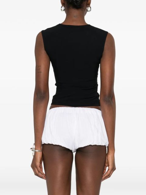 Gimaguas Anis tie-detail sleeveless top - Black