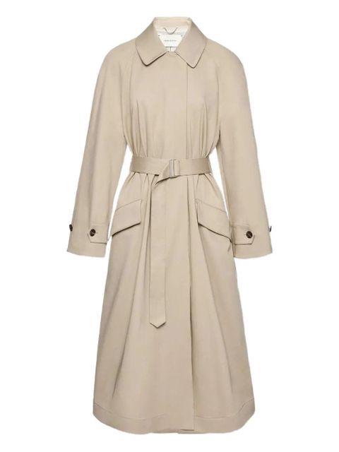 Magda Butrym flap pocket belted gabardine coat - Neutrals - zdjęcie produktu nr 1