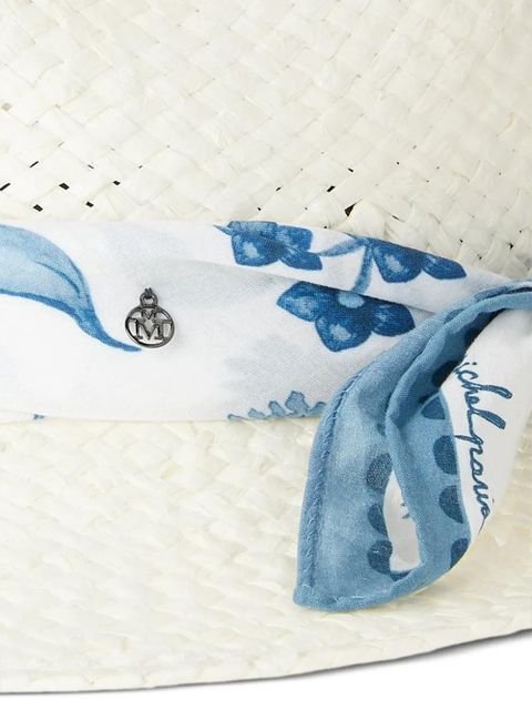 Maison Michel Kate straw fedora - White - zdjęcie produktu nr 2