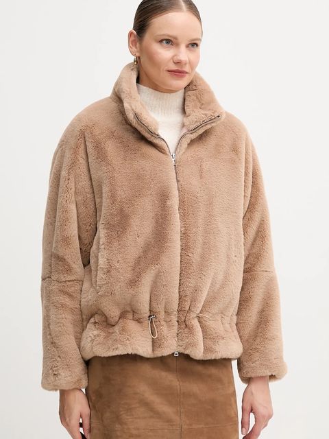 Marc Aurel kurtka kolor beżowy przejściowa 4482-1020-93340 - zdjęcie produktu nr 1