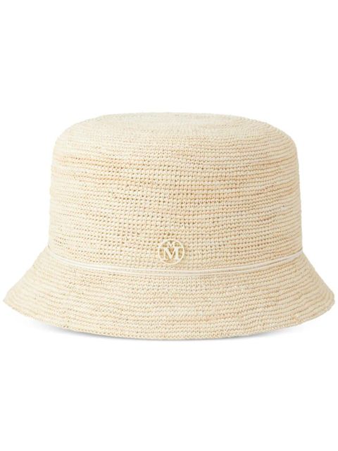 Maison Michel Axel bucket hat - Neutrals - zdjęcie produktu nr 1
