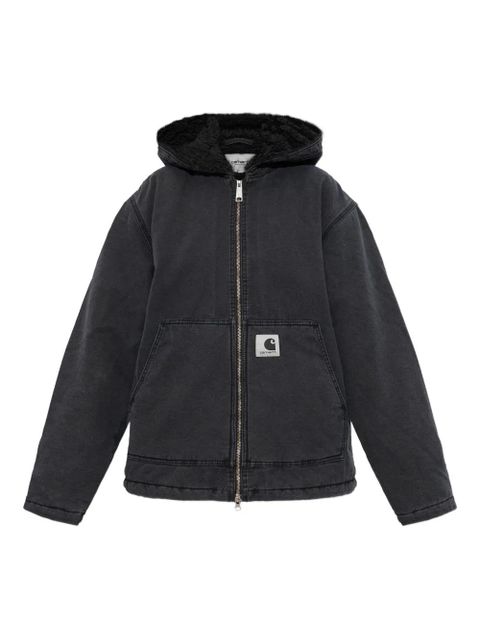 Carhartt WIP zip-up hooded jacket - Black - zdjęcie produktu nr 1