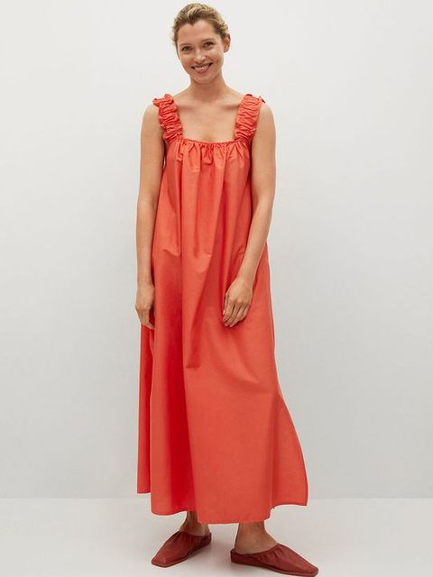 Mango Sukienka bawełniana Delos