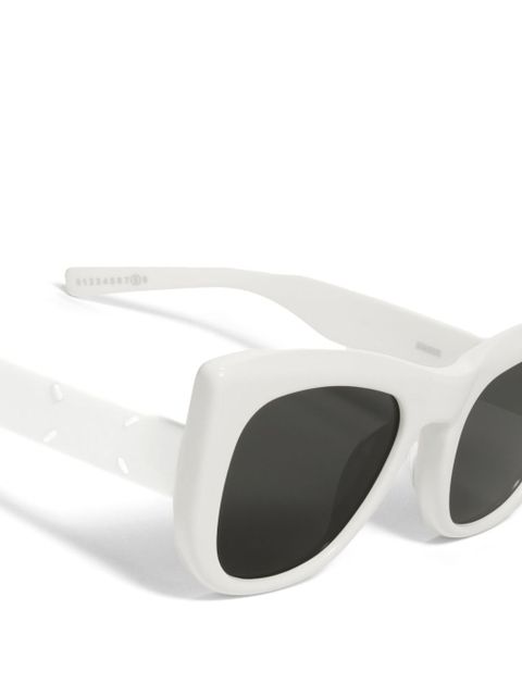 Maison Margiela x Gentle Monster cat-eye sunglasses - White - zdjęcie produktu nr 2