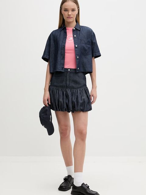 Tommy Jeans T-shirt basic damski bawełniany - zdjęcie produktu nr 1