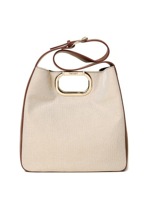 TWINSET structured bucket bag - Neutrals - zdjęcie produktu nr 1