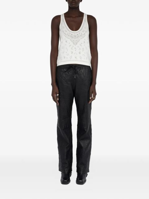 Zadig&Voltaire Jossy patterned tank top - White - zdjęcie produktu nr 2