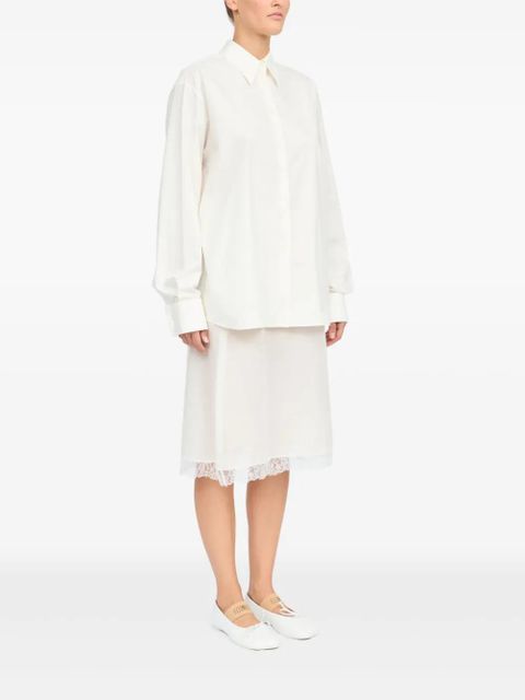 MM6 Maison Margiela midi shirt dress - Neutrals