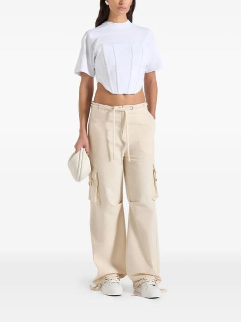 Manière De Voir Rosa rope cargo pants - Neutrals - zdjęcie produktu nr 2
