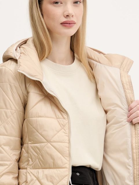 HUGO kurtka kolor beżowy przejściowa 50544151