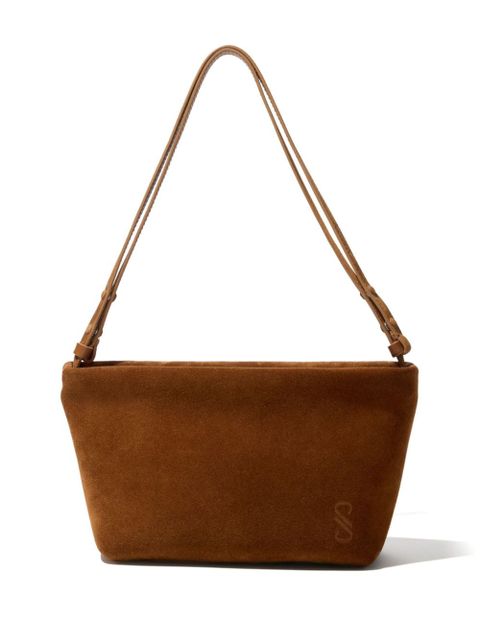 Proenza Schouler Bond suede shouler bag - Brown - zdjęcie produktu nr 1