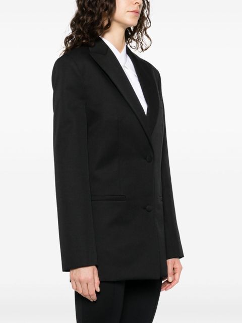 Off-White single-breasted virgin-wool blazer - Black - zdjęcie produktu nr 2