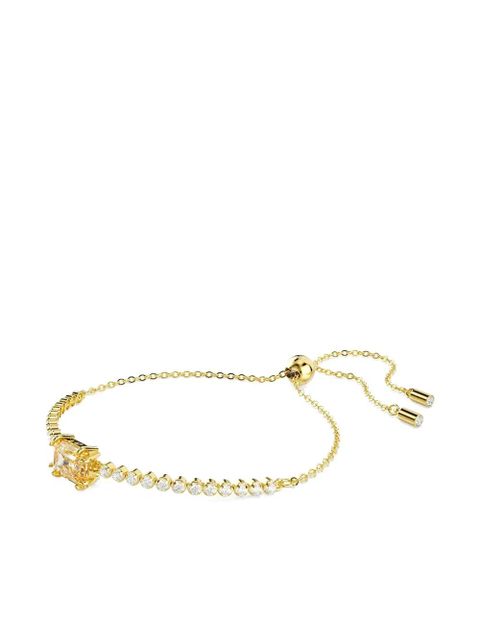Swarovski Matrix Tennis crystal-embellished gold bracelet