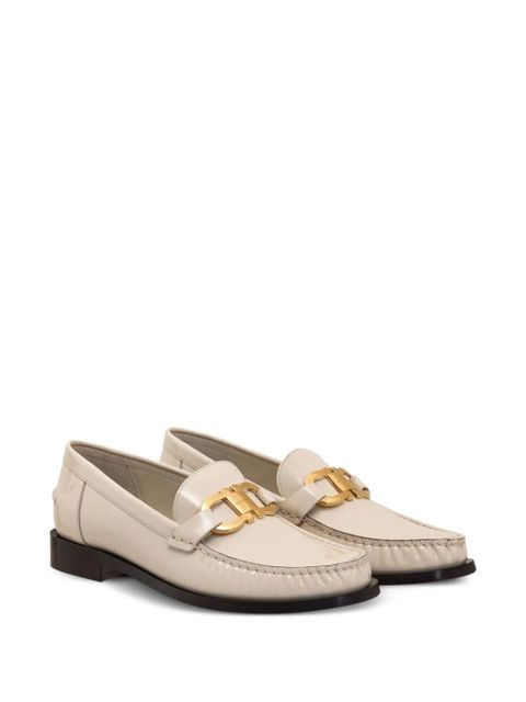 Ferragamo Gancini leather loafers - Neutrals - zdjęcie produktu nr 2