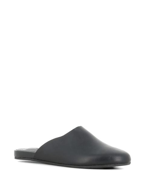 Ancient Greek Sandals leather flat mules - Black - zdjęcie produktu nr 2