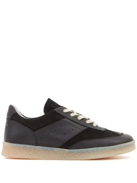 MM6 Maison Margiela 6 Court low-top sneakers - Black - zdjęcie produktu nr 1