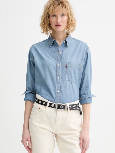 Levi's koszula bawełniana HARLIE BOYFRIEND - zdjęcie produktu nr 2