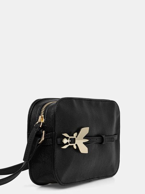 Patrizia Pepe torebka skórzana kolor czarny 8B0328 L162 - zdjęcie produktu nr 2