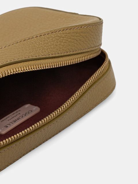 Coccinelle torebka skórzana kolor zielony E5 MN5 55 I1 01