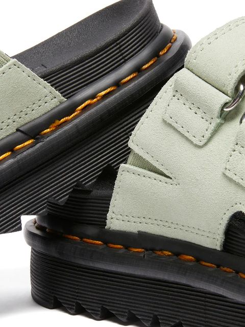 Dr. Martens klapki zamszowe Raine