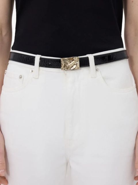 LouLou de Saison Orja leather belt - Black