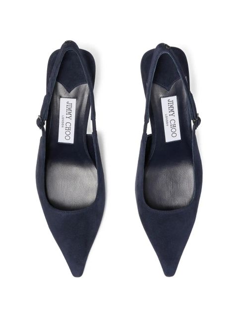 Jimmy Choo Amel buckle strap pumps - Blue