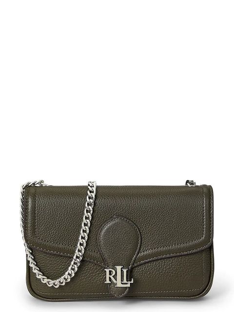 Lauren Ralph Lauren portfel skórzany damski kolor zielony 432977374 - zdjęcie produktu nr 1