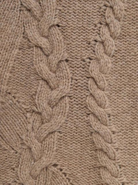 Gimaguas Julita cable-knit mini skirt - Neutrals - zdjęcie produktu nr 2