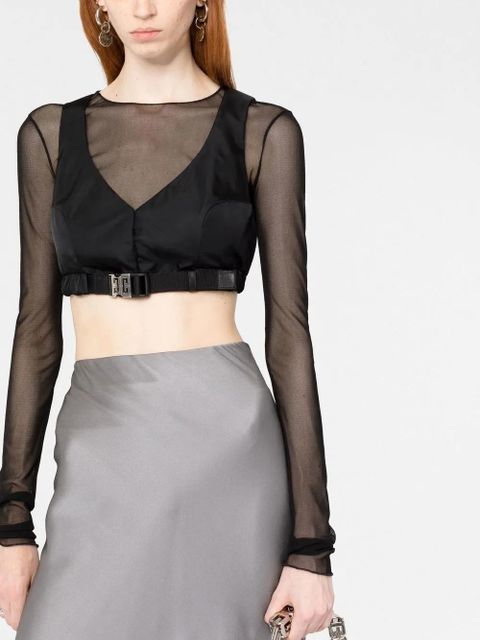 Givenchy 4G buckle vest top - Black