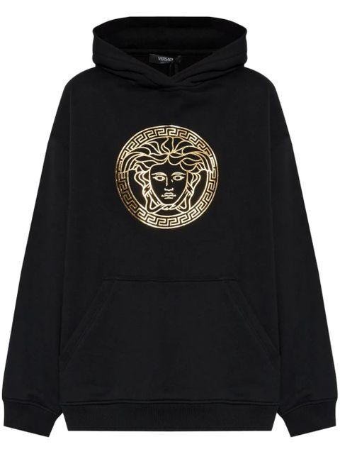 Versace Medusa cotton hoodie - Black - zdjęcie produktu nr 1