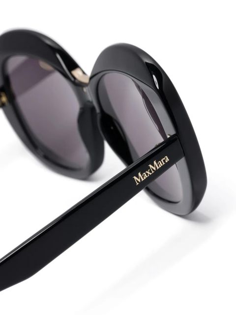 Max Mara Eyewear oversize-frame - Black