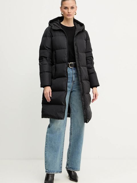 Armani Exchange kurtka puchowa kolor czarny przejściowa XW000251 AF12286 - zdjęcie produktu nr 2