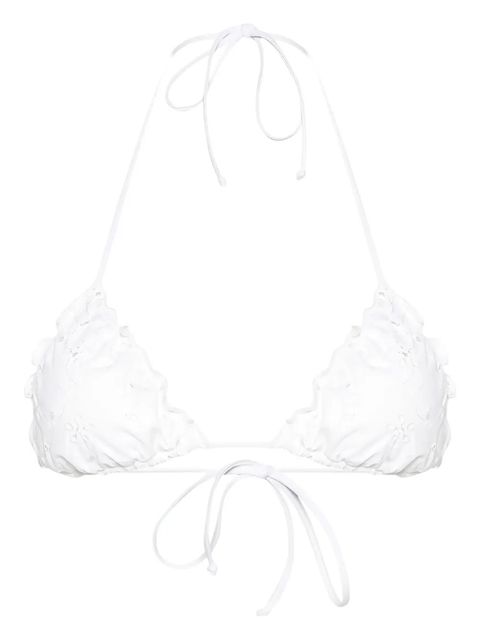 MC2 Saint Barth triangle-cup bikini top - White - zdjęcie produktu nr 1