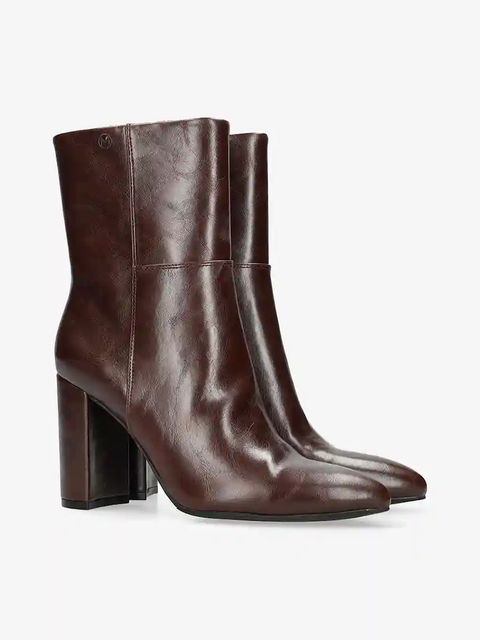 Mexx botki KIANNA INDY damskie kolor bordowy na słupku MI001700253W - zdjęcie produktu nr 2