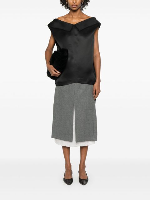 KHAITE Selly top - Black - zdjęcie produktu nr 2