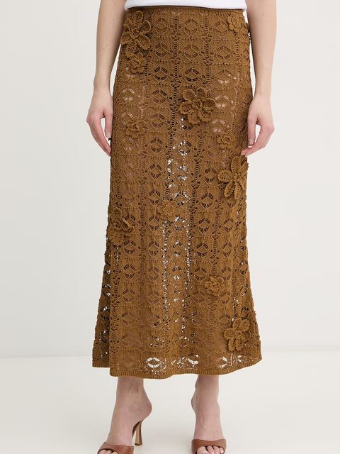 Pinko spódnica sweterkowa bawełniana - zdjęcie produktu nr 1