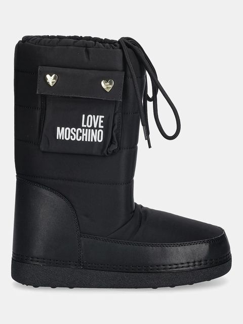 Love Moschino śniegowce kolor czarny JA24452G0NISL000 - zdjęcie produktu nr 2
