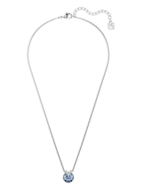 Swarovski Bella V crystal-embellished chain necklace - Silver - zdjęcie produktu nr 1