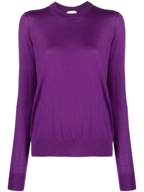Zadig&Voltaire Emma open-back wool jumper - Purple - zdjęcie produktu nr 1