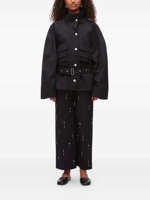 3.1 Phillip Lim belted pocket jacket - Black