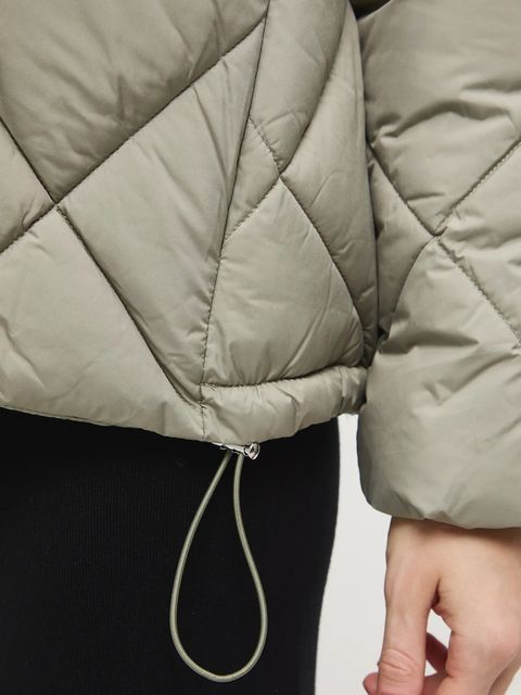 Medicine kurtka damska kolor zielony przejściowa