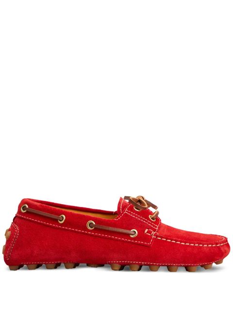 Tod's Boat Gommino Bubble loafers - Red - zdjęcie produktu nr 1