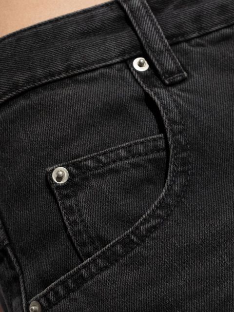 MARANT ÉTOILE Janet straight-leg jeans - Black