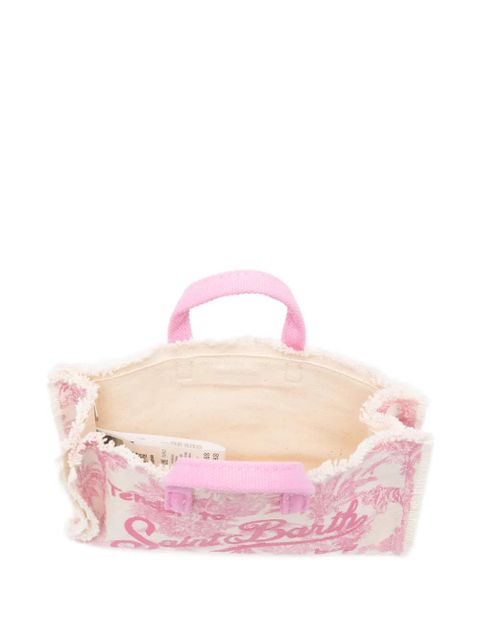 MC2 Saint Barth frayed phone bag - Pink
