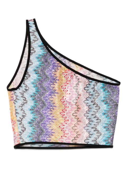 Missoni zigzag-knit top - Blue - zdjęcie produktu nr 2