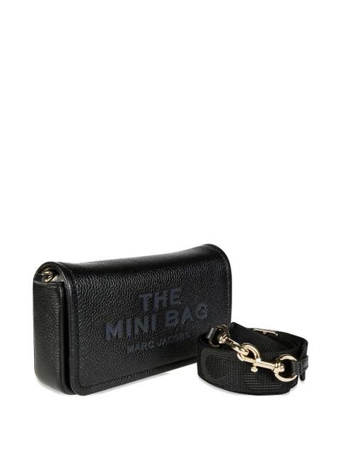 Marc Jacobs The Mini Bag leather cross body bag - Black