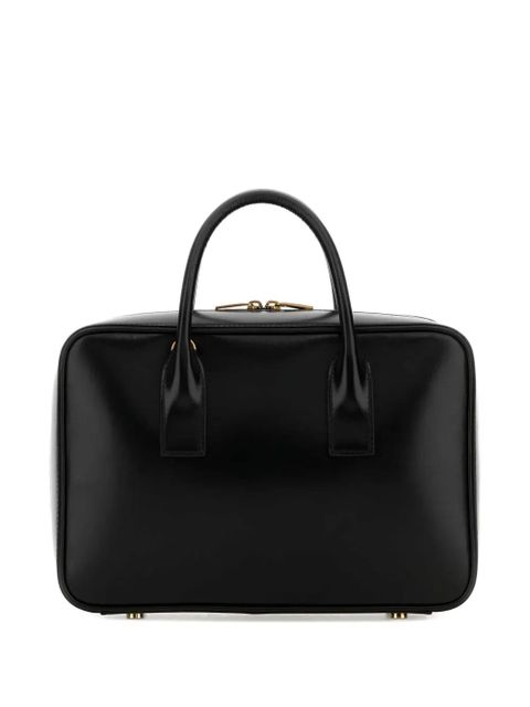 Saint Laurent Sac De Jour Bauletto leather tote bag - Black - zdjęcie produktu nr 2