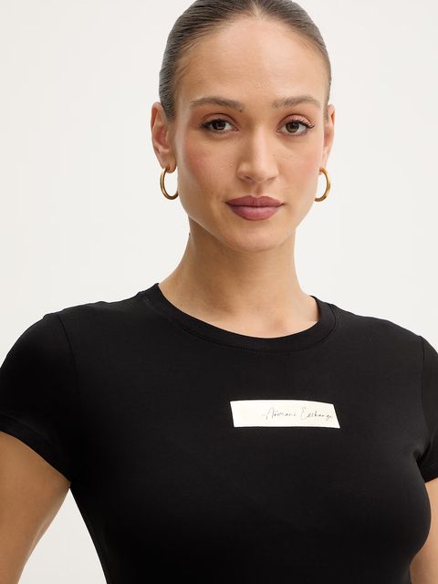 Armani Exchange t-shirt bawełniany - zdjęcie produktu nr 2