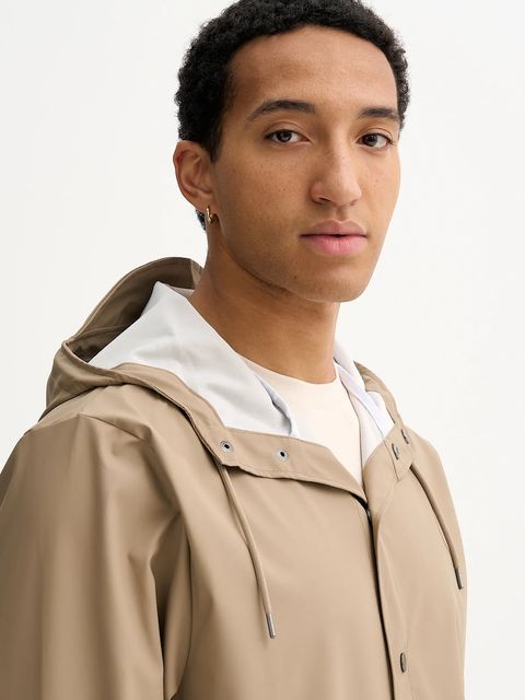 Rains kurtka 12010 Jacket W3 kolor zielony przejściowa 12010