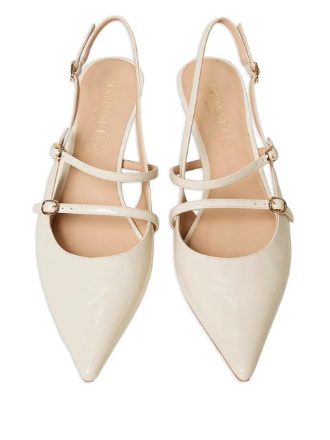 TWINSET strappy slingback pumps - Neutrals